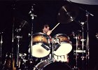 AMENOPHIS drummer René Kius during a concert in Kirchheim Teck 1988